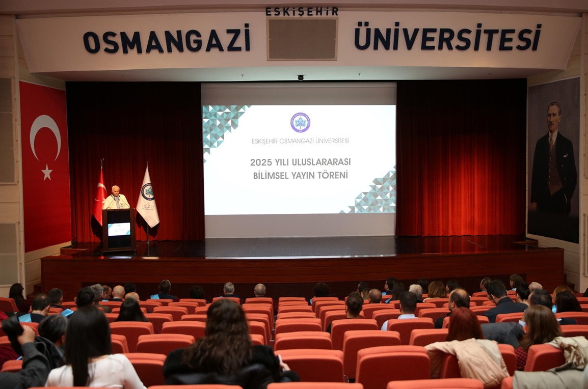 Üniversitemizden Uluslararası Bilimsel Yayın Çalışmaları Yapan Akademisyenlerimize Teşekkür